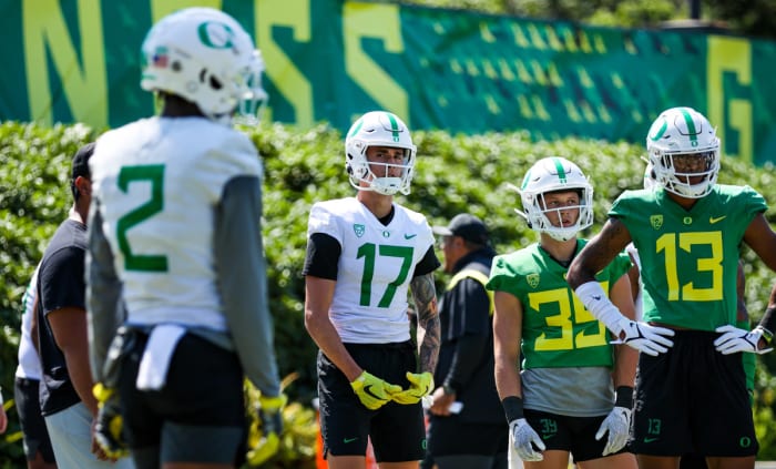 Kyler Kasper Oregon Fall Camp